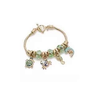 NWT Napier Sea Life Charm Bracelet